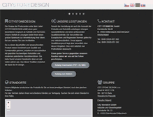 Tablet Screenshot of citystone-design.com